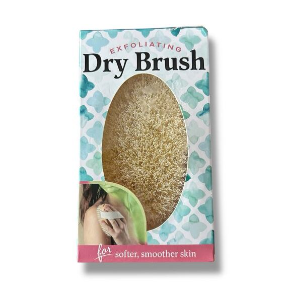 Exfoliating Dry Brush Softer Smoother Skin New Open Box - Picture 5 of 5